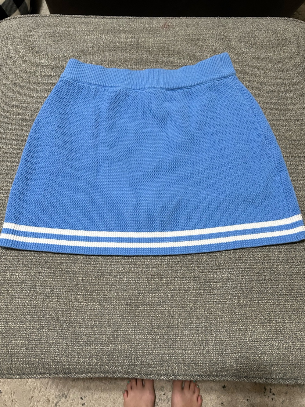 Alo Tennis Club Knit Skirt and Bra Set - Picture 3 of 11